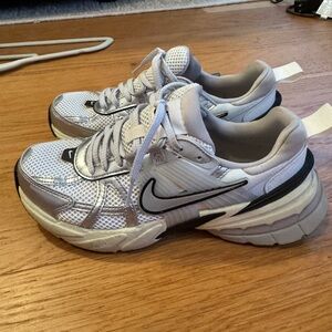 Nike Silver Athletic Sneakers